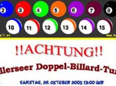 Pillerseer Doppel-Billard-Turnier