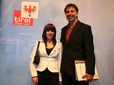 Teresa mit dem Fieberbrunner Seelos Martin, Meister im Tae Kwon Do