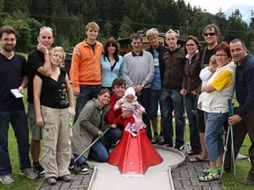 Mini-Golf Trup des BCS